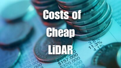 Costs of Cheap LiDAR