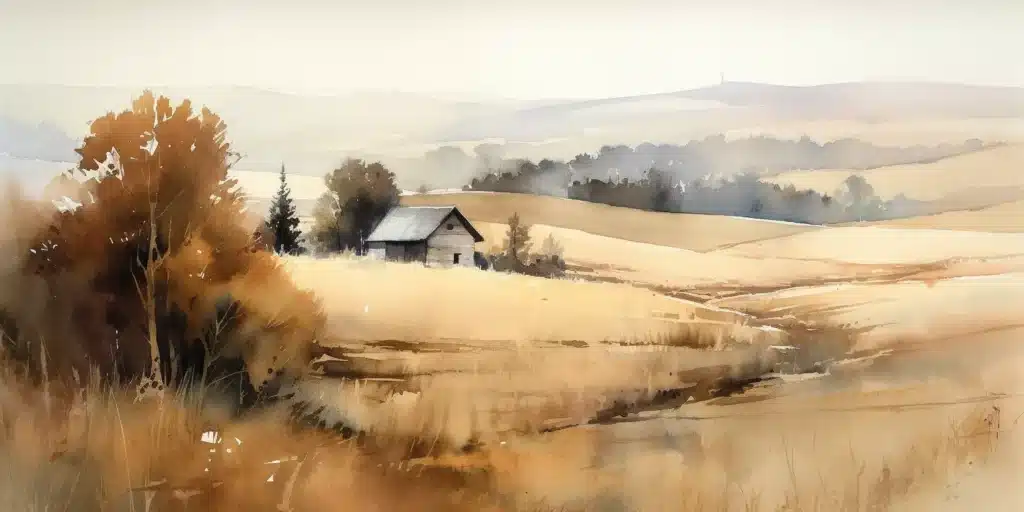 Stunning Painting of an Oklahoma Landscape