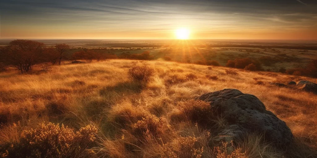 Stunning Painting of an Oklahoma Landscape