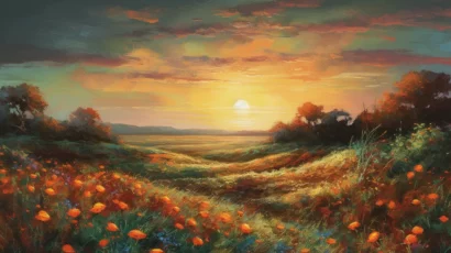 Stunning Painting of an Oklahoma Landscape