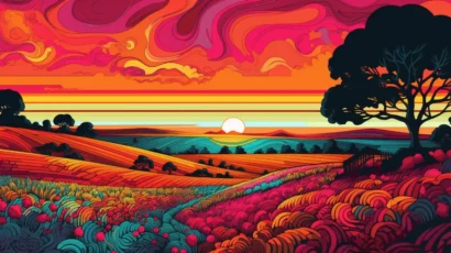 Stunning Painting of an Oklahoma Landscape