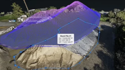 Volumetric Calculations with LiDAR