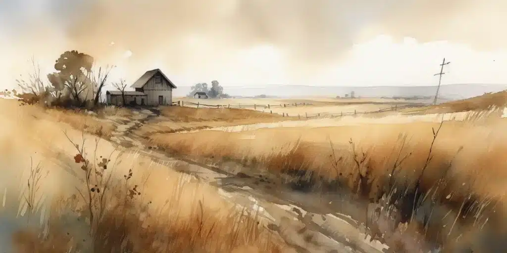 Stunning Painting of an Oklahoma Landscape