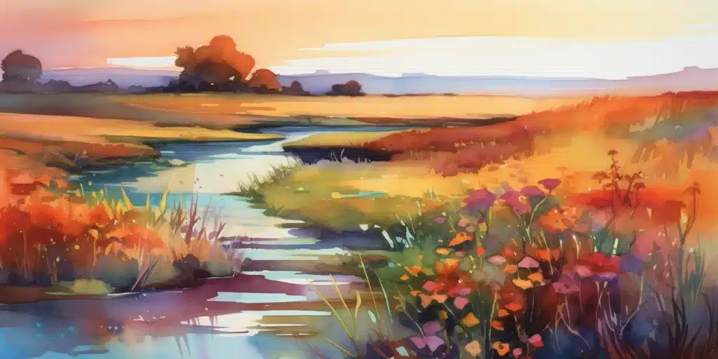 Stunning Painting of an Oklahoma Landscape