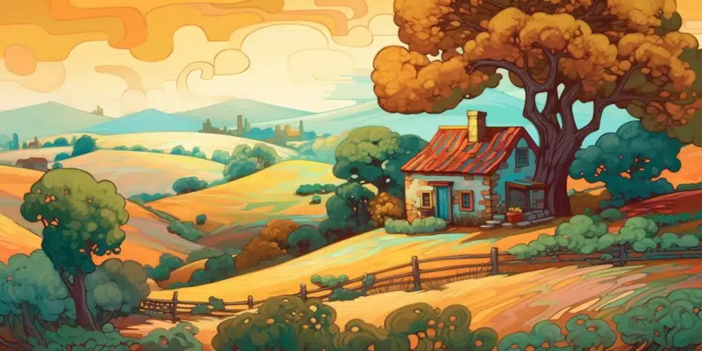 Stunning Painting of an Oklahoma Landscape