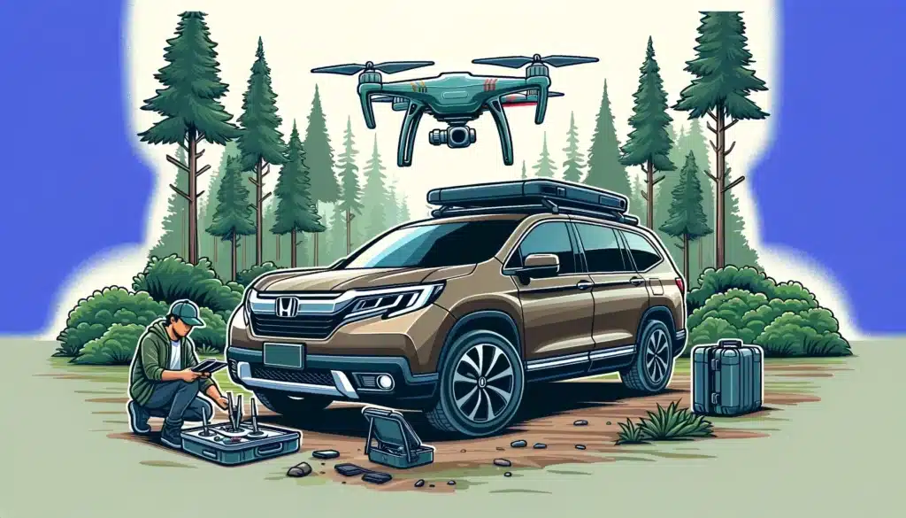 Honda Ridgeline Drone Pilot