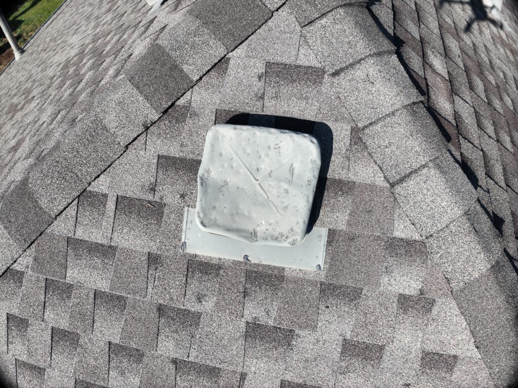 Damaged Roofing Vent from FalconCare